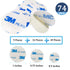 3M Dots Adhesive Double Coated Circle Pads